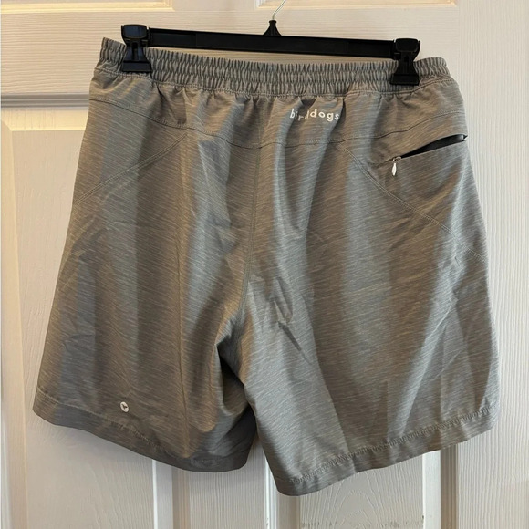 Birddogs Men’s Coach Cockburns Gym Shorts in Gray Heather Size XL - Picture 4 of 5